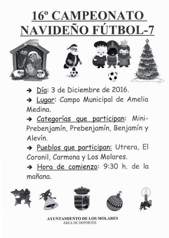 16º campeonato navideño futbol