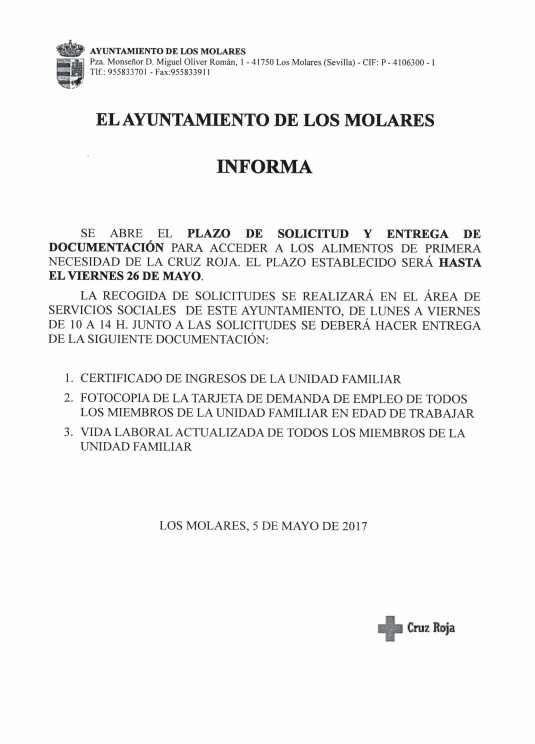 ALIMENTOS PRIMERA NECESIDAD