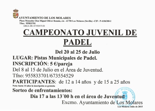 CARTELES CAMPEONATOS