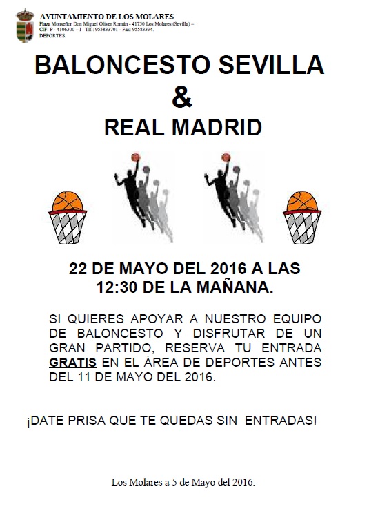 CARTEL BALONCESTO MAYO 2016