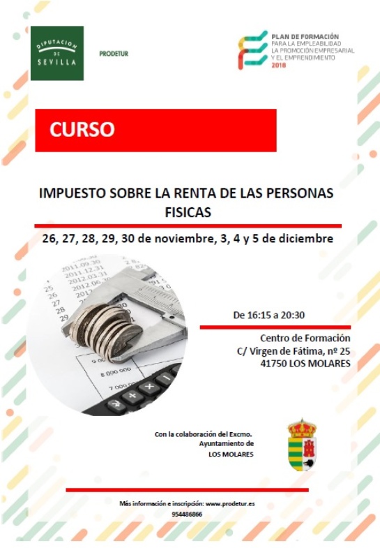 CARTEL CURSO IRPF