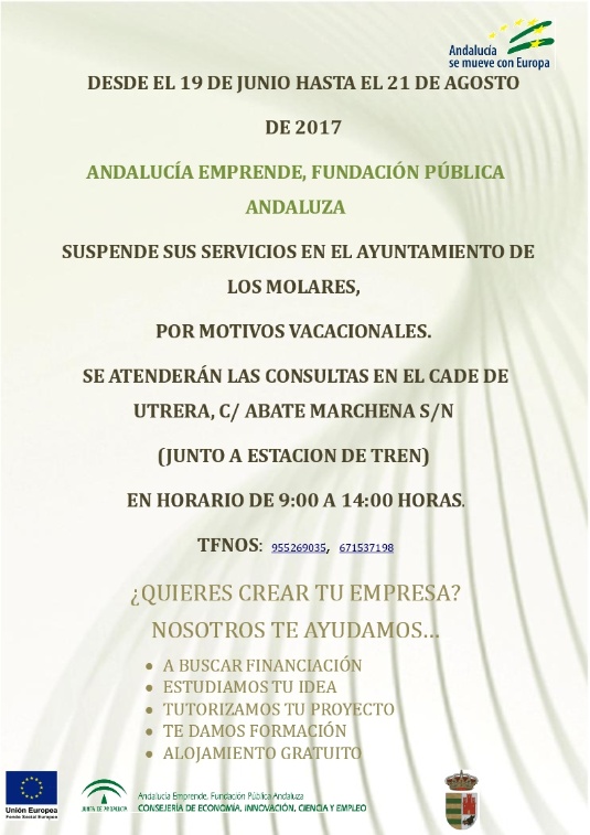 CARTEL VACACIONES 2017