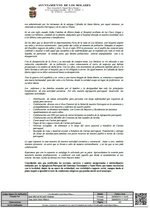 CERTIF MEDALLA ORO SANTA MARTA 2