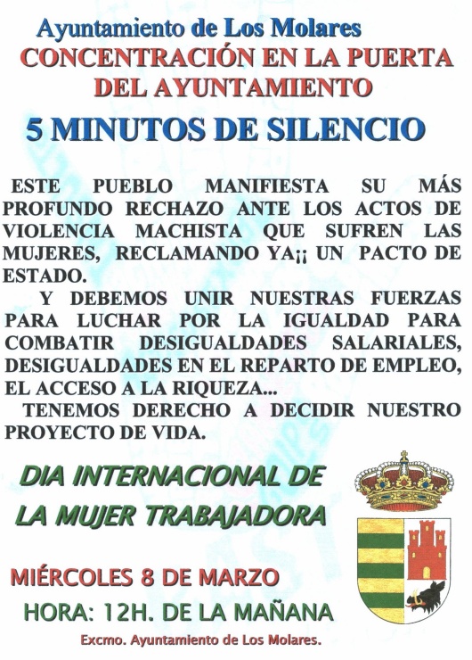 CONCENTRACION CONTRA VIOLENCIA MACHISTA