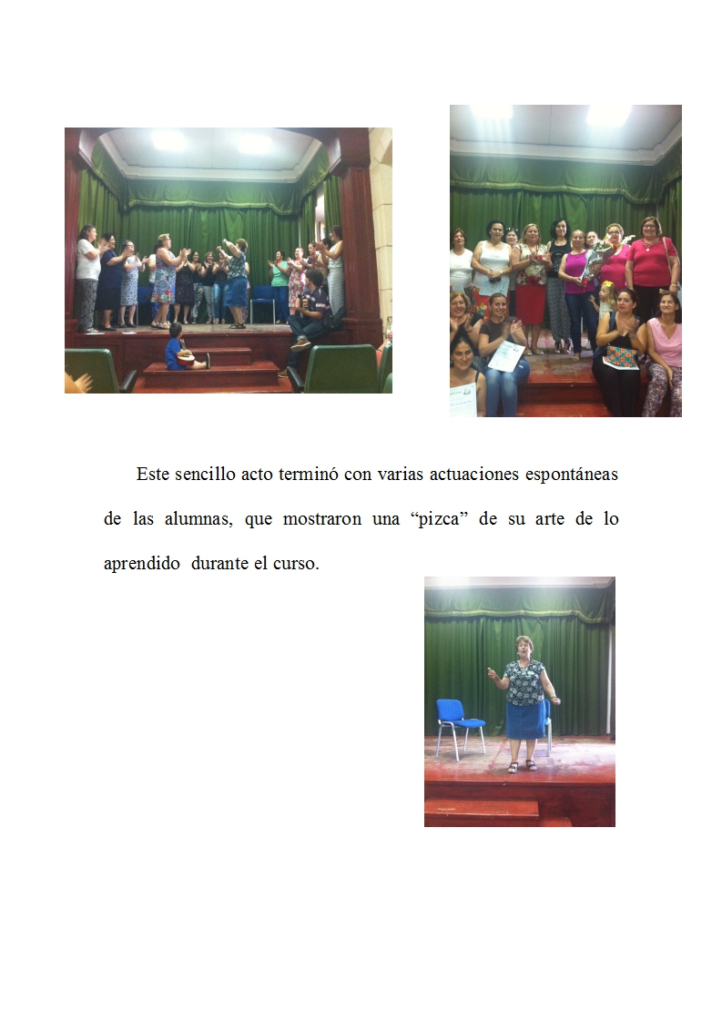 Clausura talleres adultos 2015 2