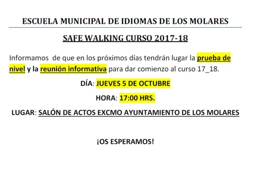 Prueba idioma ingles