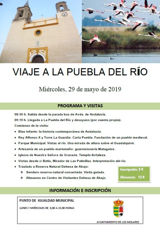 VIAJE A PUEBLA DEL RIO