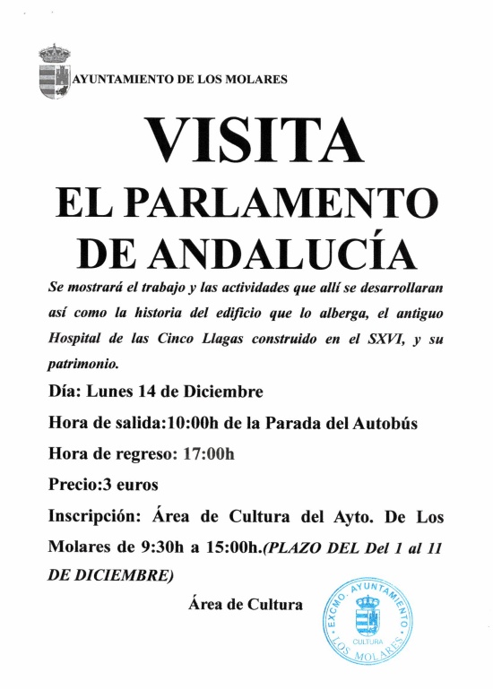 VISITA AL PARLAMENTO