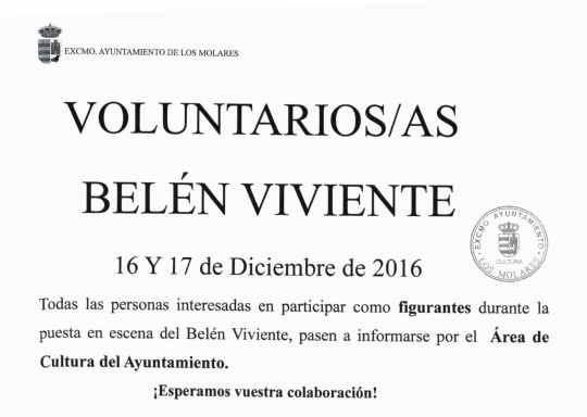 VOLUNTARIOS BELEN VIVIENTE