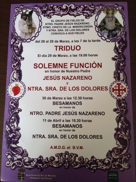 cartel semana santa 2014