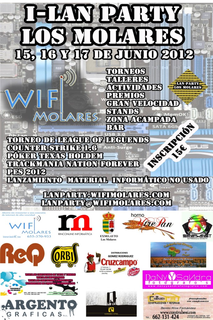 cartel wifi los molares