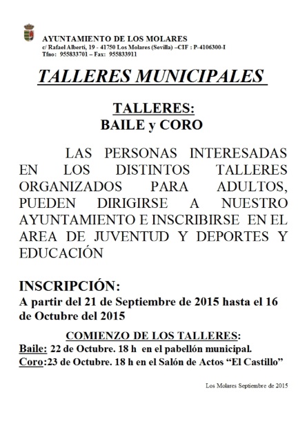 talleres municipales